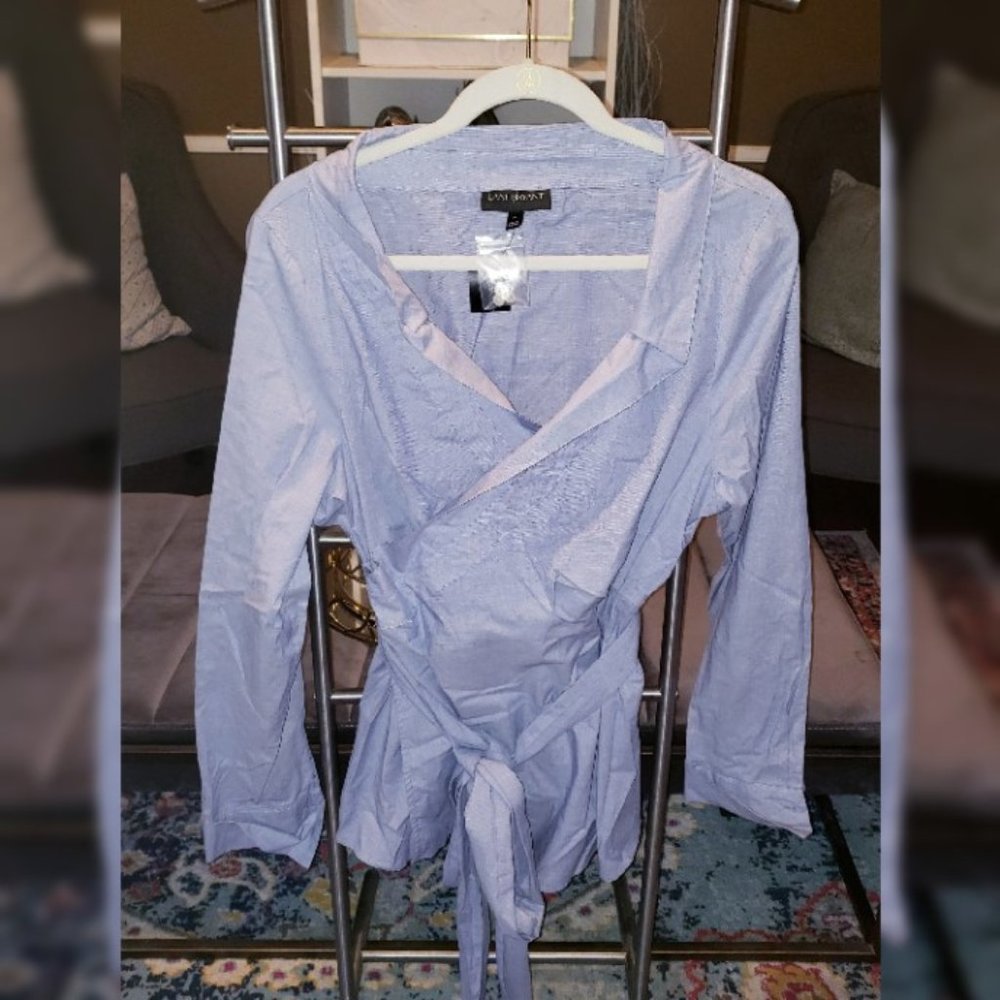 Lane Bryant Wrap Top Size 20
